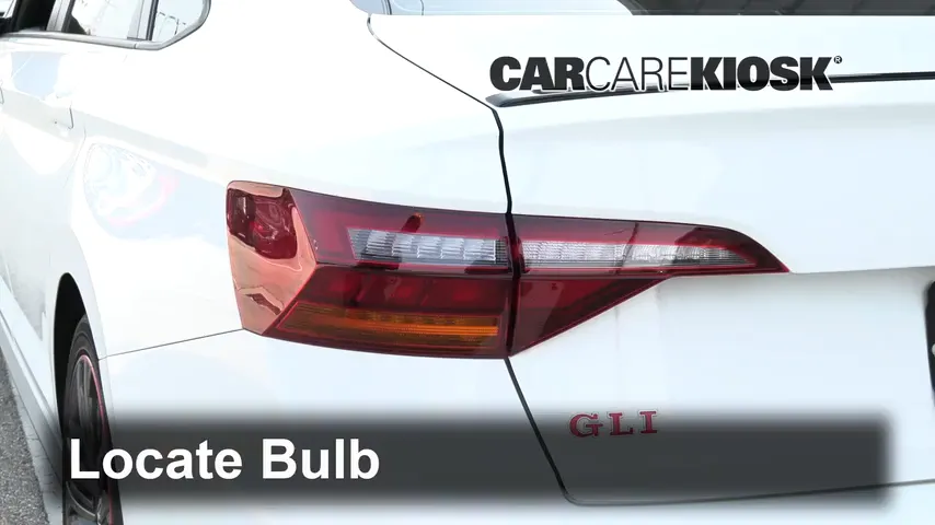 2019 Volkswagen Jetta GLI 35th Anniversary Edition 2.0L 4 Cyl. Turbo Lights Tail Light (replace bulb)
